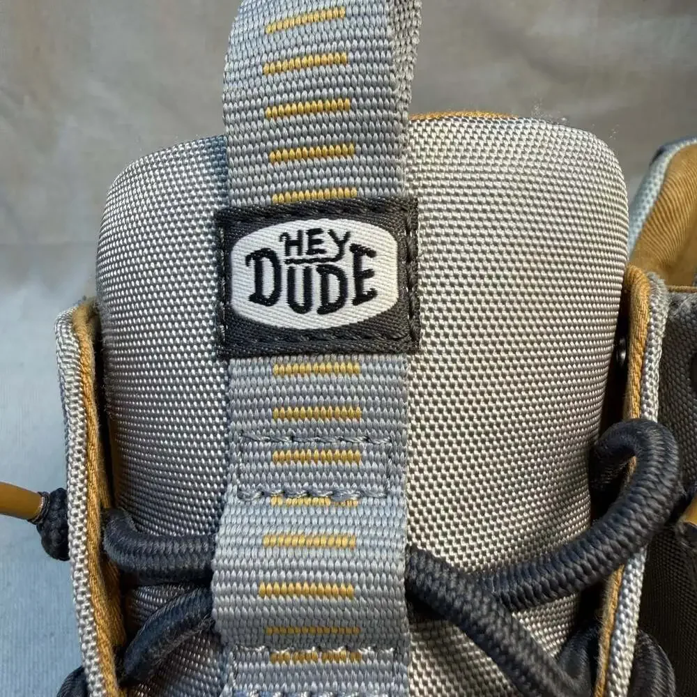 Hey Dude Tahoe Nylon Boot Size 12M Gray